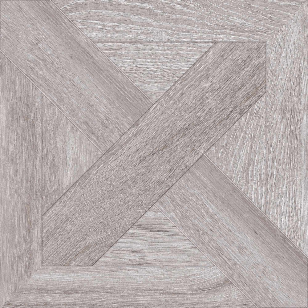 Chance Parquet Ash Grey Wood Effect 600x600mm Floor Tile TilesDecor