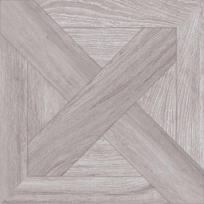 Chance Parquet Ash Grey Wood Effect 600x600mm Floor Tile TilesDecor