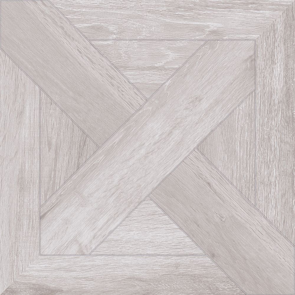 Chance Parquet Ash Grey Wood Effect 600x600mm Floor Tile TilesDecor