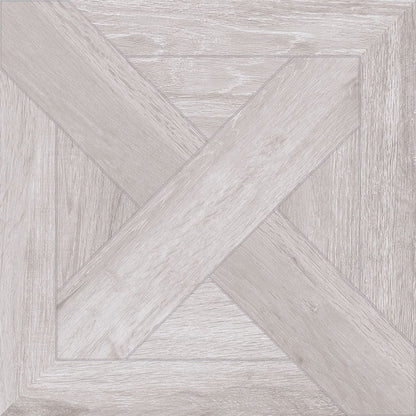 Chance Parquet Ash Grey Wood Effect 600x600mm Floor Tile TilesDecor