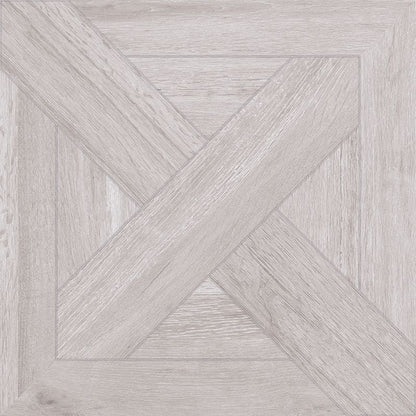 Chance Parquet Ash Grey Wood Effect 600x600mm Floor Tile TilesDecor
