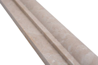 Beige Marble Natural Stone Skirting Tile Durable