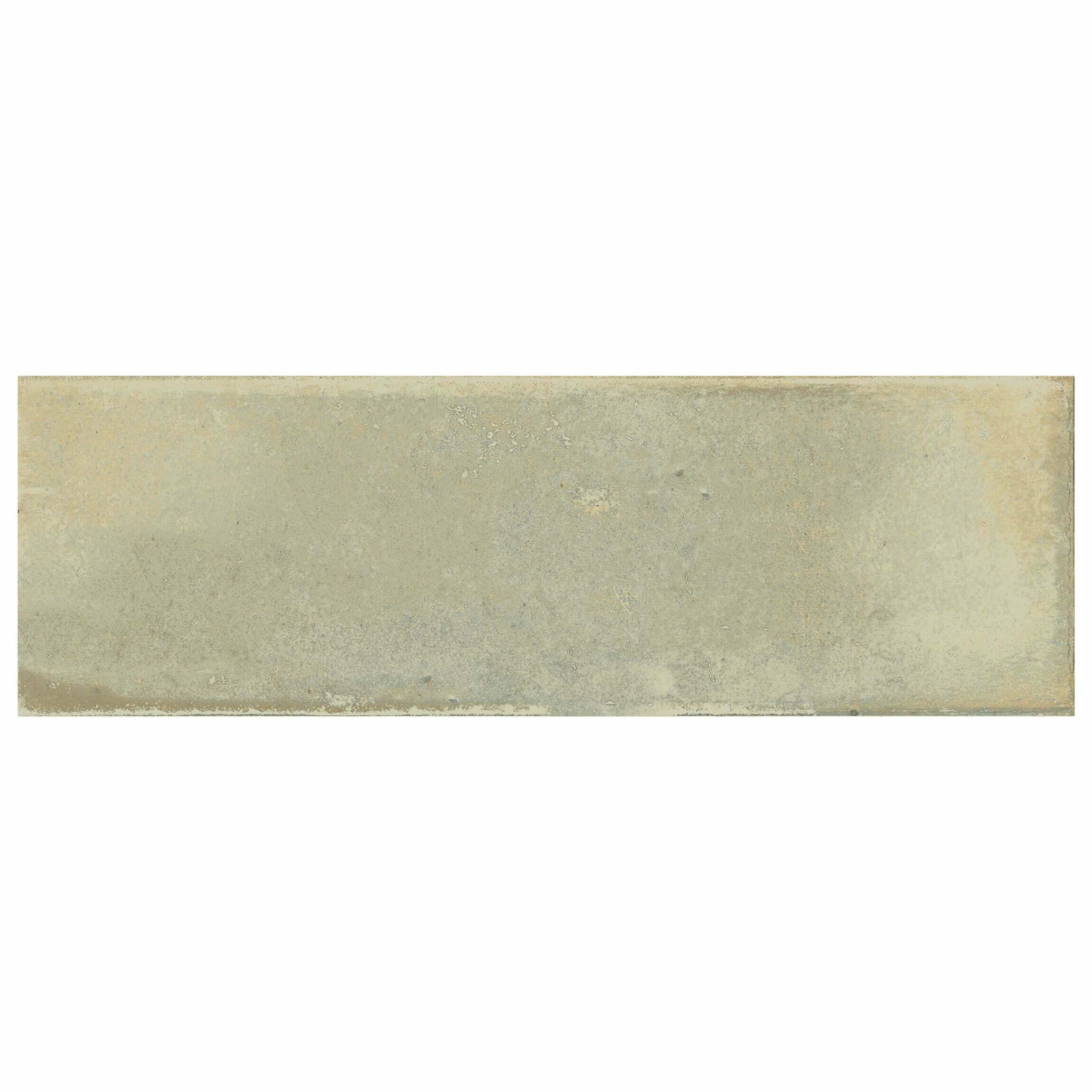 Enrichio Washed Emerald Green Stone Effect 18x6cm Wall and Floor Tile TilesDecor