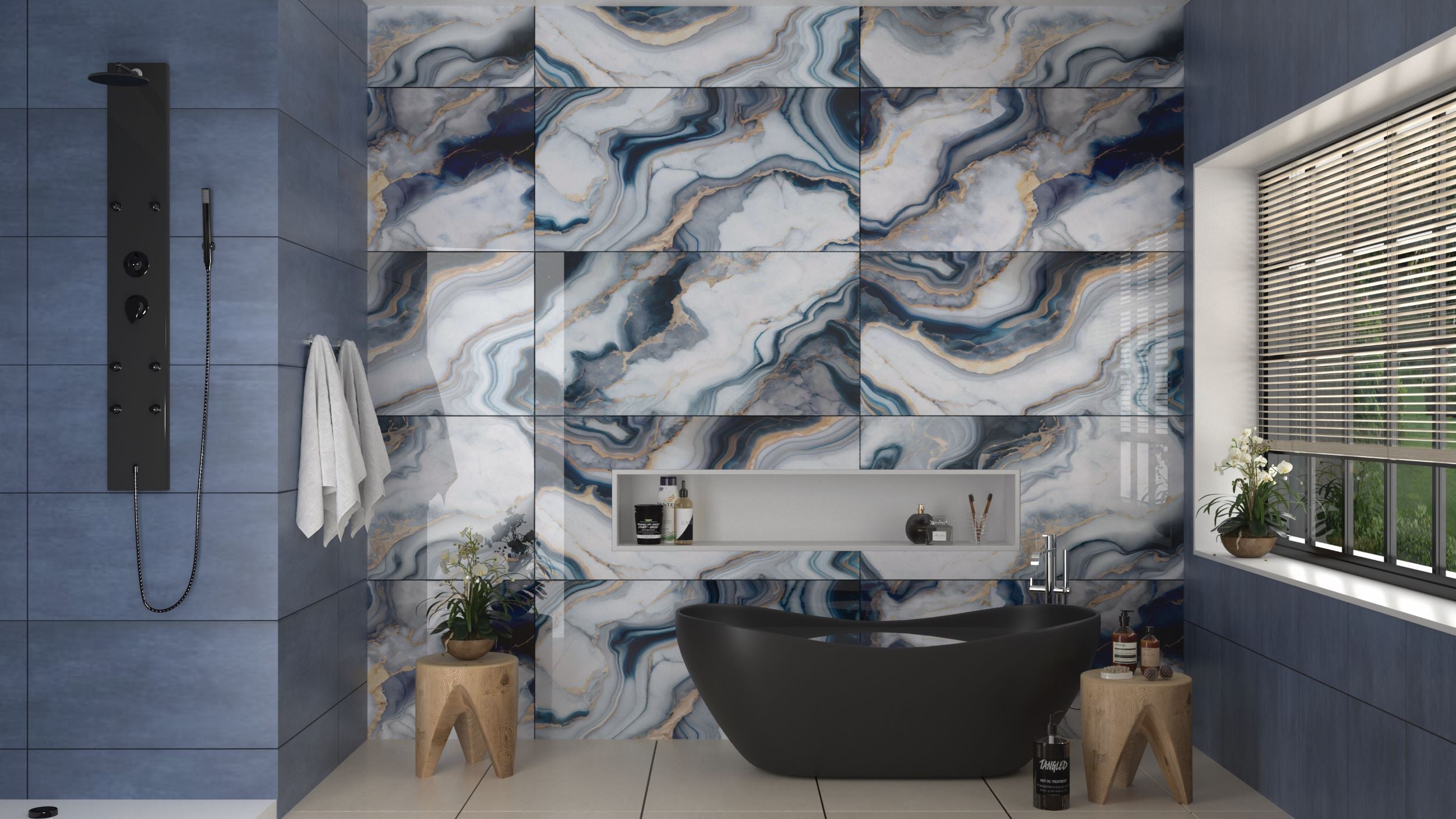 Gloucester White Porcelain Glass Wall Tile