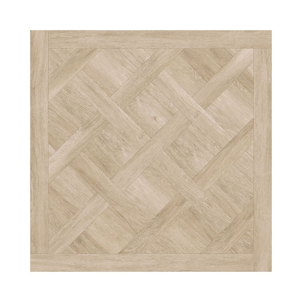 Homer Parquet Blonde Oak 600x600mm Wood Effect Floor Tile TilesDecor