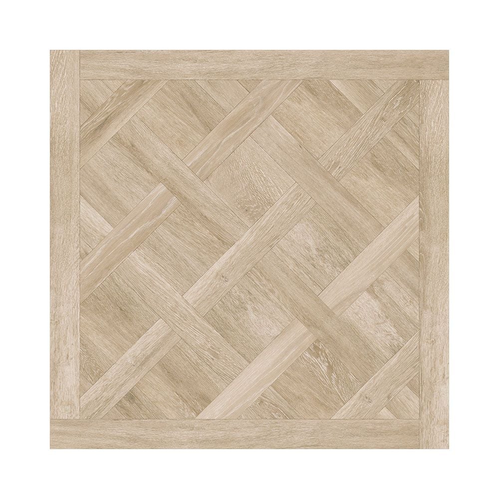 Homer Parquet Blonde Oak 600x600mm Wood Effect Floor Tile TilesDecor