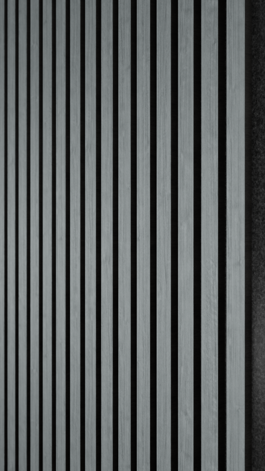 LuxPanel Carbon Grey Acoustic Wood Wall Panels FSC-certified MDF