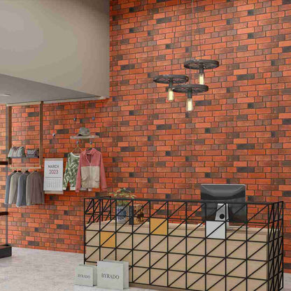 Red Porcelain Cladding Tile 