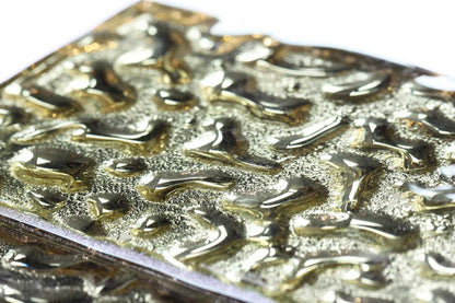 Melted Gold 3D Glass Metro 100x200mm Metro Wall Tile TilesDecor