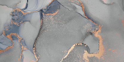 Pandemonium Rose Gold Glass Porcelain Wall Tile TilesDecor