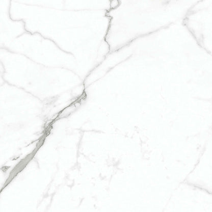 Panna Calacatta Polished Marble Efect 600x600mm Floor Tile TilesDecor