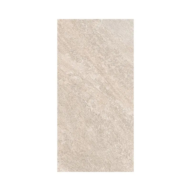 Rome Sandstone Ivory Matt Stone Effect Porcelain Wall and Floor 600x300mm Tile TilesDecor