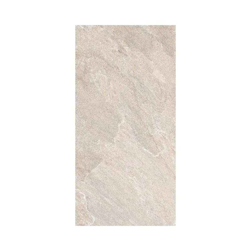 Rome Sandstone Ivory Matt Stone Effect Porcelain Wall and Floor 600x300mm Tile TilesDecor