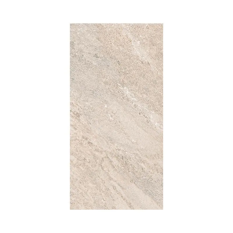 Rome Sandstone Ivory Matt Stone Effect Porcelain Wall and Floor 600x300mm Tile TilesDecor