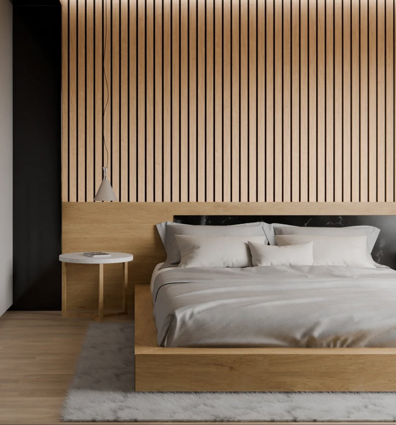 Scandinavian Oak Luxury Acoustic Wall Panel