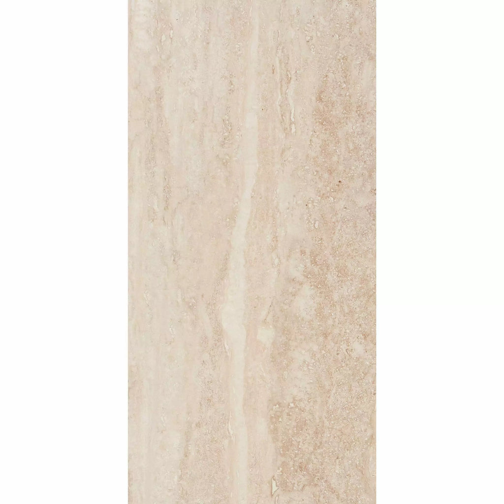 Serenity Sandstone Ivory Matt Stone Effect Porcelain Wall and Floor 600x300mm Tile TilesDecor