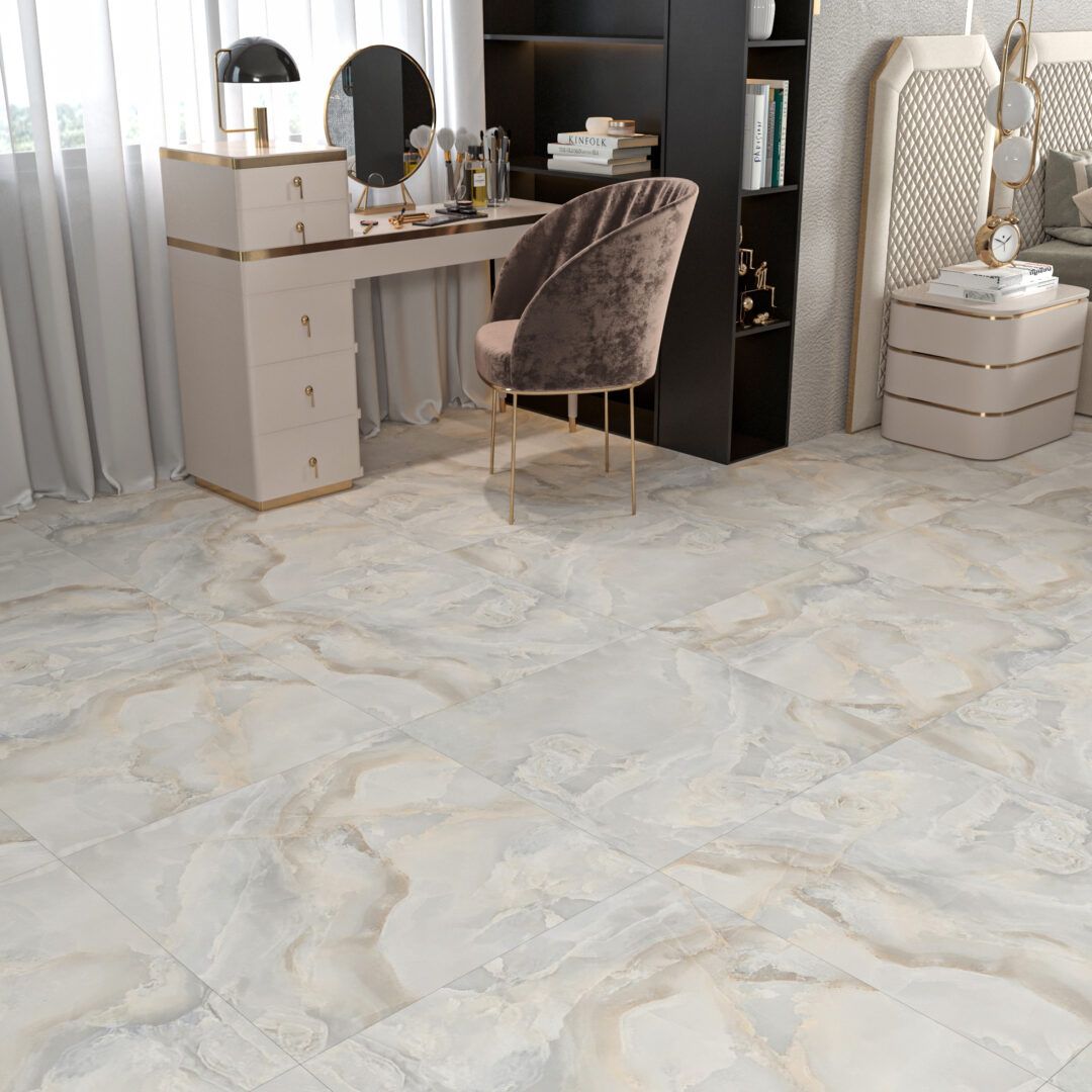 Onyx Grey Stone Matt Porcelain Tile