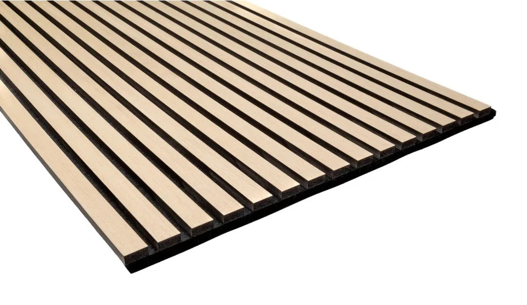 Beige Oak Acoustic Wood Wall Panels 