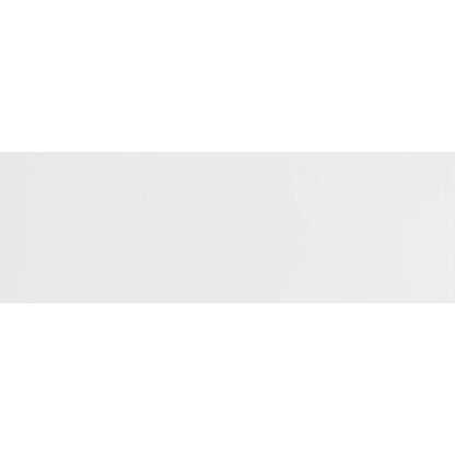 White Gloss Flat Metro Subway Ceramic Wall 100x300mm Tile TilesDecor