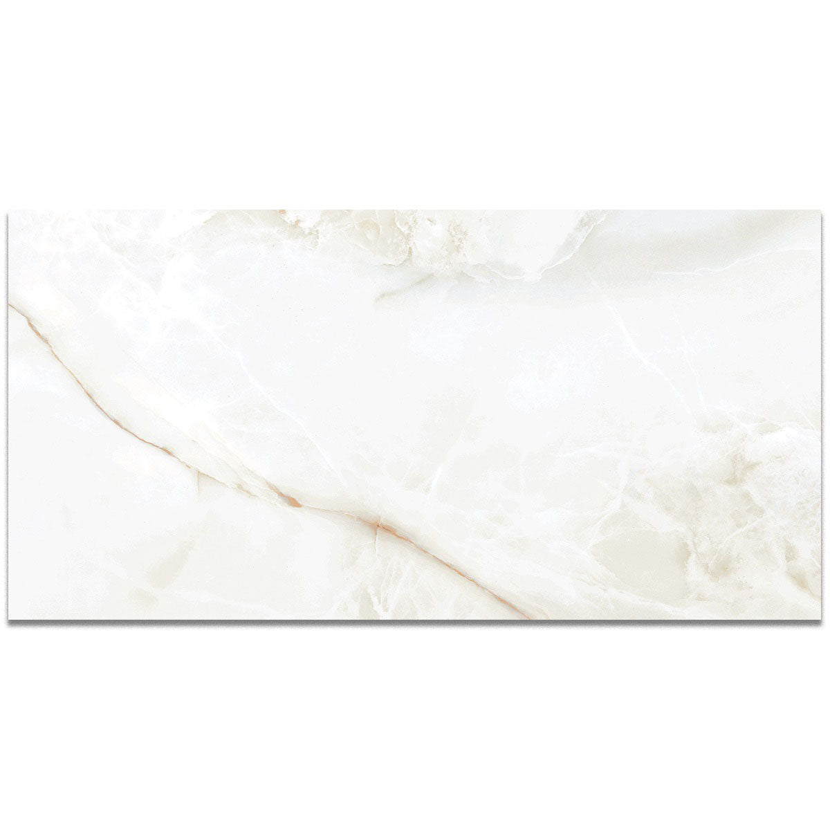 XL Honey Gold Natural Marble Effect 1200x600mm Polished Porcelain Wall and Floor Tile TilesDecor