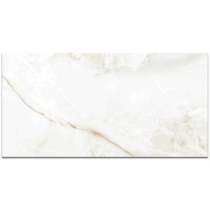 XL Honey Gold Natural Marble Effect 1200x600mm Polished Porcelain Wall and Floor Tile TilesDecor