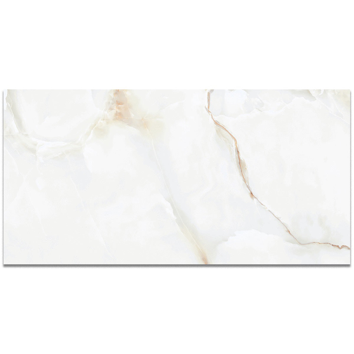XL Honey Gold Natural Marble Effect 1200x600mm Polished Porcelain Wall and Floor Tile TilesDecor