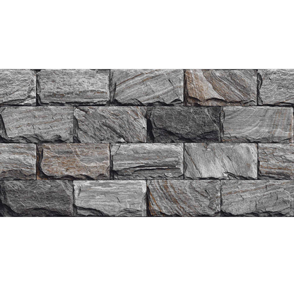 Stone Dark Grey Porcelain Cladding Tiles 