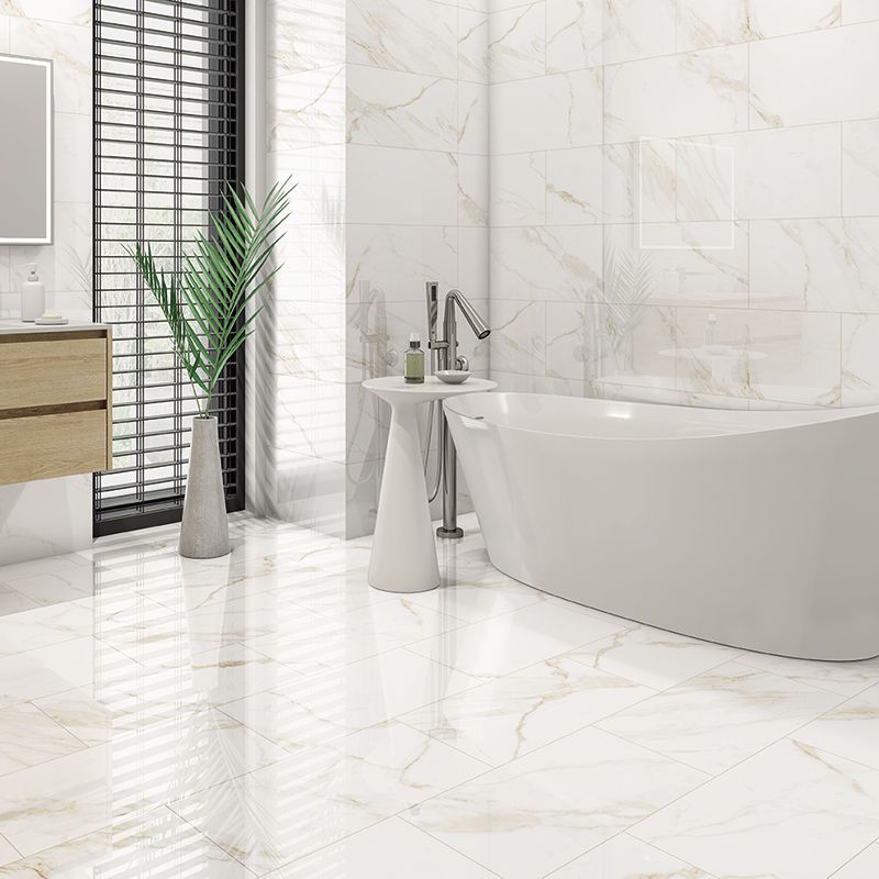 Gentle Gold Gloss Marble Effect 60x30cm Tiles TilesDecor