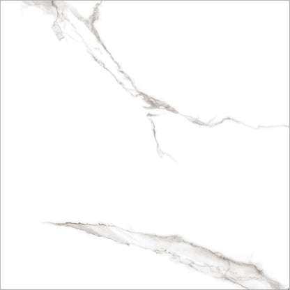 Bianco White Marble Effect Tile 1200x1200mm TT 120x120