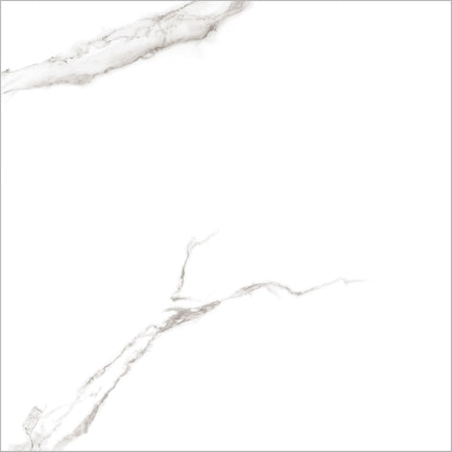 Bianco White Marble Effect Tile 1200x1200mm TT 120x120