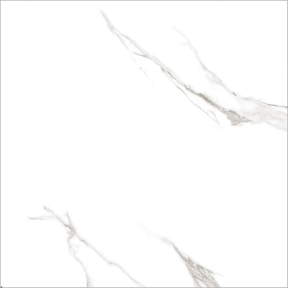 Bianco White Marble Effect Tile 1200x1200mm TT 120x120