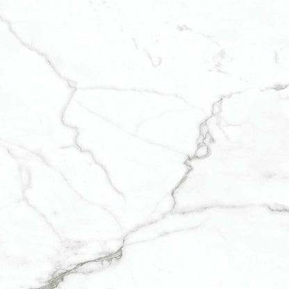 Allura White Marble Effect 60x60cm Matt Porcleain Floor Tiles TilesDecor
