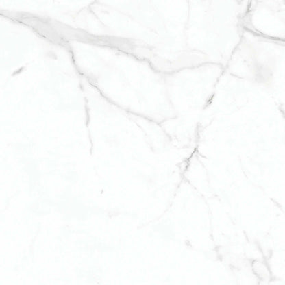 Allura White Marble Effect 60x60cm Matt Porcleain Floor Tiles TilesDecor