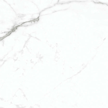 Allura White Marble Effect 60x60cm Polished Porcleain Floor Tiles TilesDecor
