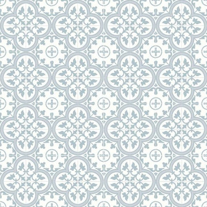 Charter Powder Blue classic pattern wall and floor tile BCT12909