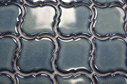 Persian Blue Arabesque Tiles TilesDecor
