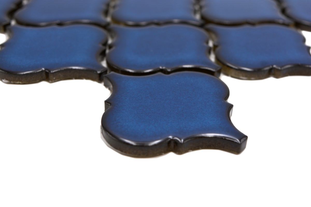 Deep Blue Arabesque Tile TilesDecor