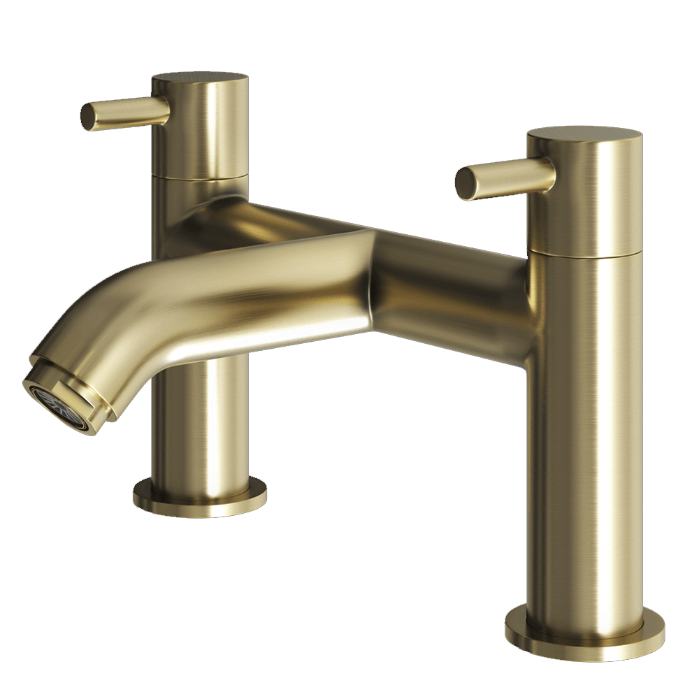 Ellsi Bounce Bath Filler Tap - Brushed Brass, PDT-000359 Ellsi