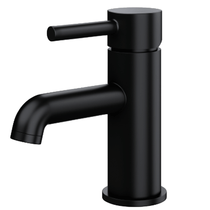 Ellsi Bounce Mono Basin Mixer Tap - Matt Black, PDT-000360 Ellsi