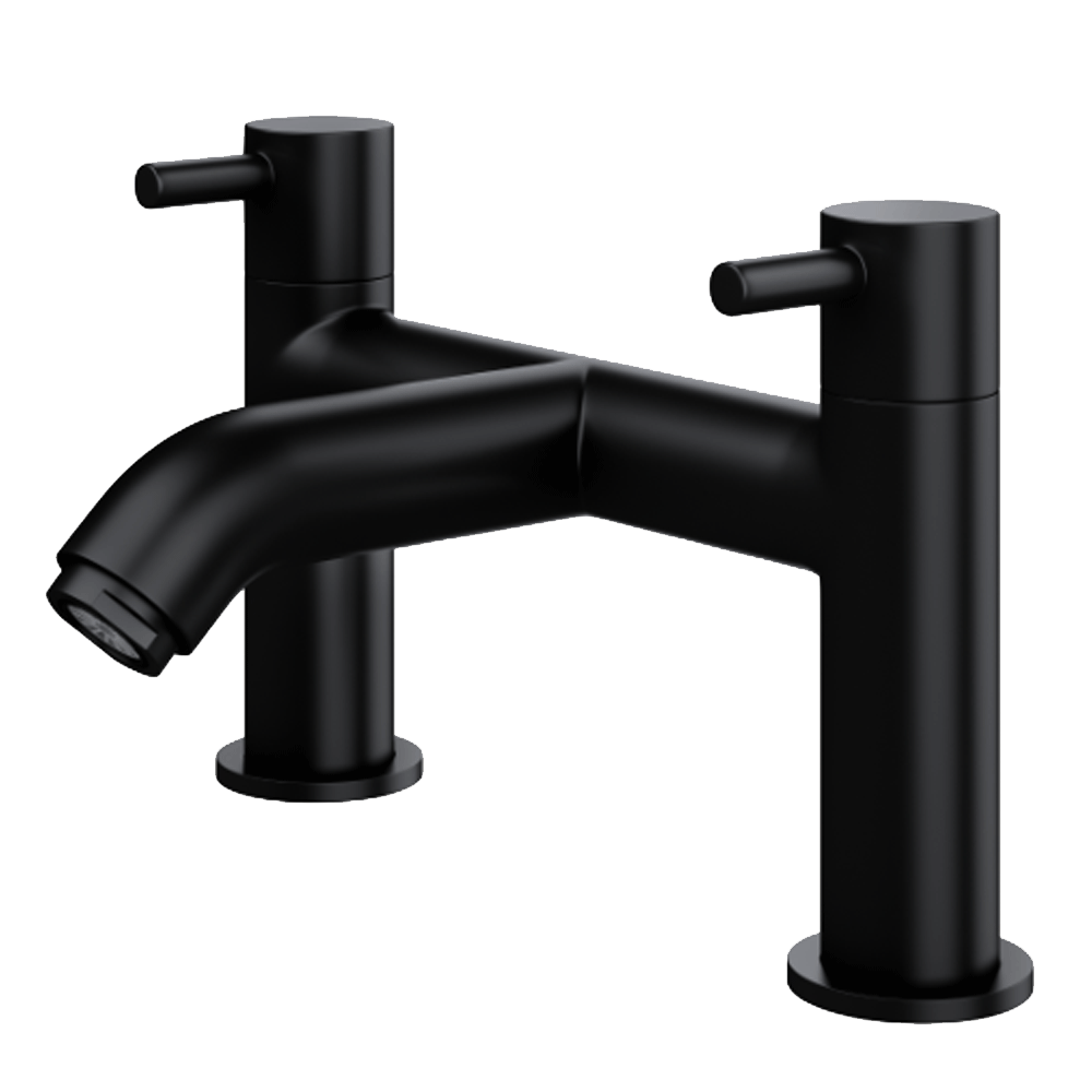 Ellsi Bounce Bath Filler Tap - Matt Black, PDT-000362 Ellsi