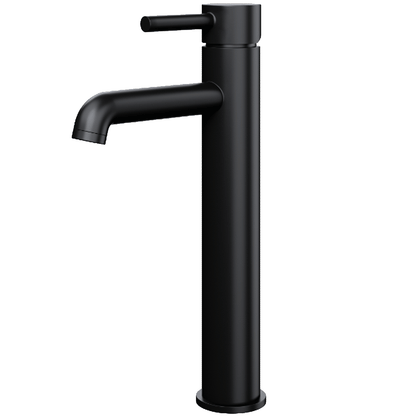 Ellsi Bounce High Rise Mono Basin Mixer Tap - Matt Black, PDT-000697 Ellsi