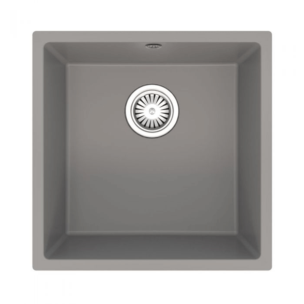 ELLSI Comite Matt Grey Single Bowl Inset/Undermounted Sink, PDT-000097 Ellsi