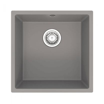 ELLSI Comite Matt Grey Single Bowl Inset/Undermounted Sink, PDT-000097 Ellsi
