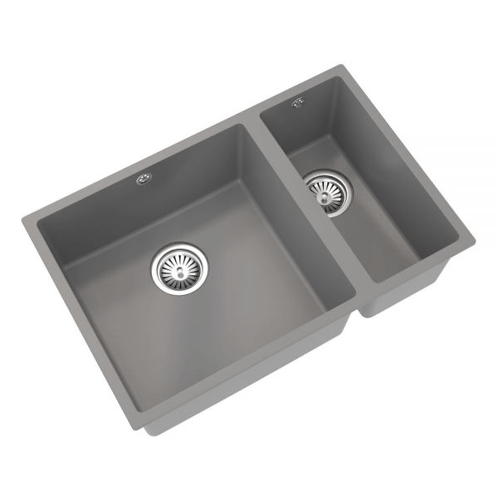 ELLSI Comite Matt Grey 1.5 Bowl Inset/Undermounted Sink, PDT-000098 Ellsi