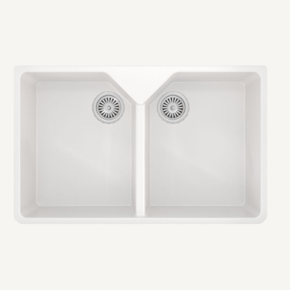 ELLSI Comite White Double Butler/Belfast Sink, PDT-000259 Ellsi