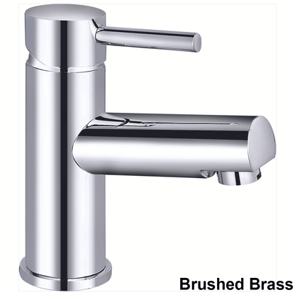 Ellsi Juke Mono Basin Mixer Tap - Brushed Brass, PDT-000698 Ellsi