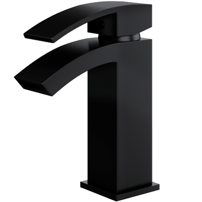 Ellsi Kinlin Mono Basin Mixer Tap - Matt Black, PDT-000363 Ellsi
