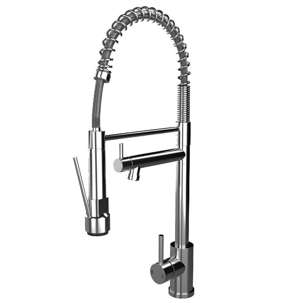 Ellsi Kitchen Sink Mixer Tap with Swivel Spout and Directional Spray - Chrome, PDT-000266 Ellsi