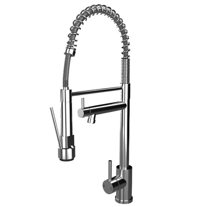 Ellsi Kitchen Sink Mixer Tap with Swivel Spout and Directional Spray - Chrome, PDT-000266 Ellsi