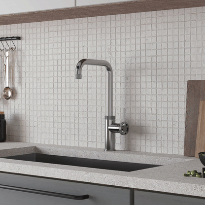 Ellsi Labor Single Lever Kitchen Sink Mixer Tap with Swivel Spout - Chrome, PDT-000417 Ellsi